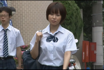 NHDTA-289AI 【AIリマスター】手錠の鍵はマ○コの中2 貴方が下半身丸出しの女子高生に「鍵を取って下さい」と助けを求められたら犯さずにいれますか? サンプル画像1